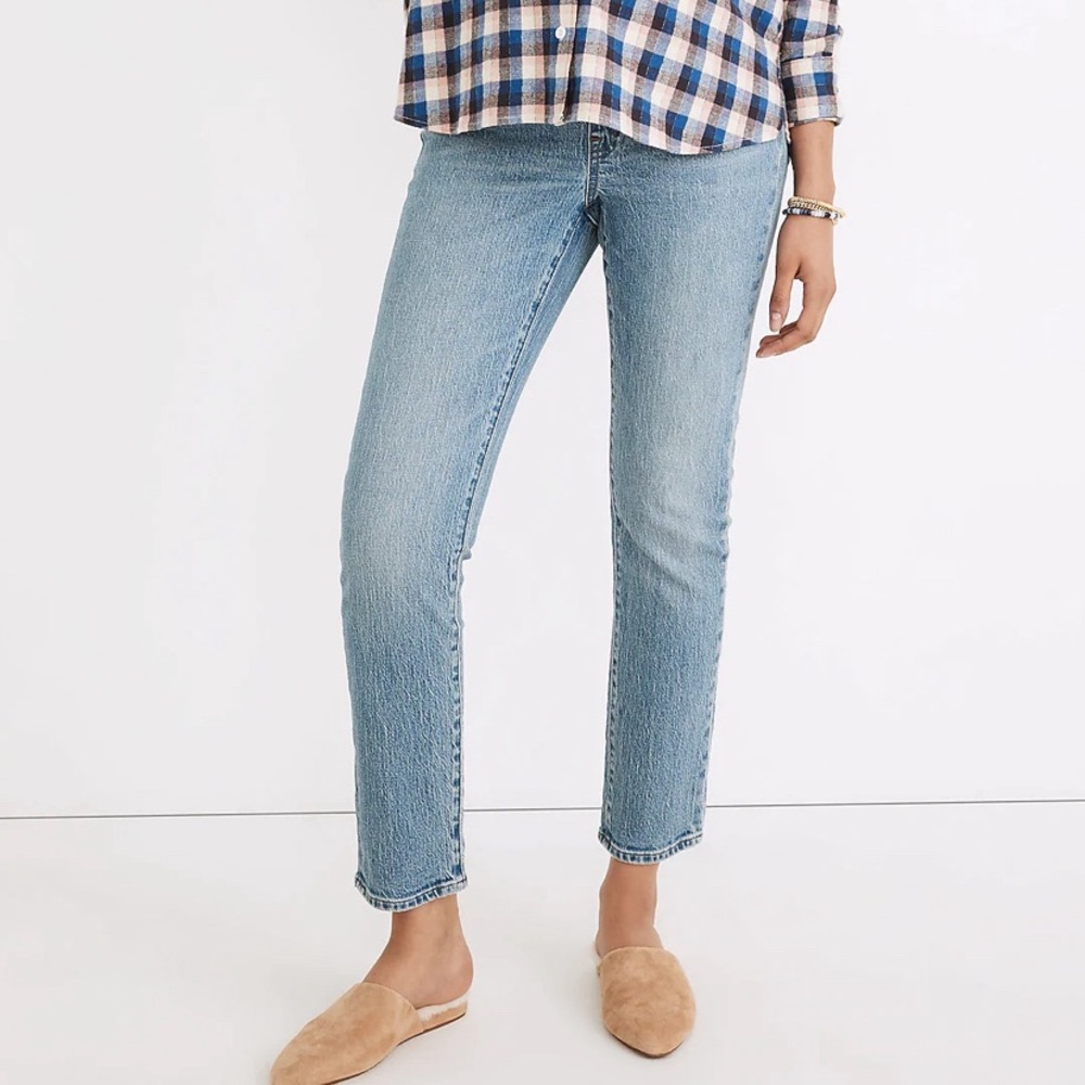 MADEWELL Maternity Over-the-Belly Perfect Vintage Jeans, Size 27